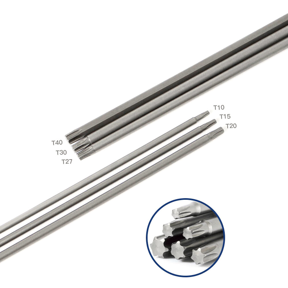 HKDZ Torx Screwdriver Bits T3,T4,T5,T6,T7,T8,T9,T10,T15,T20,T25,T27,T30,T40-T50