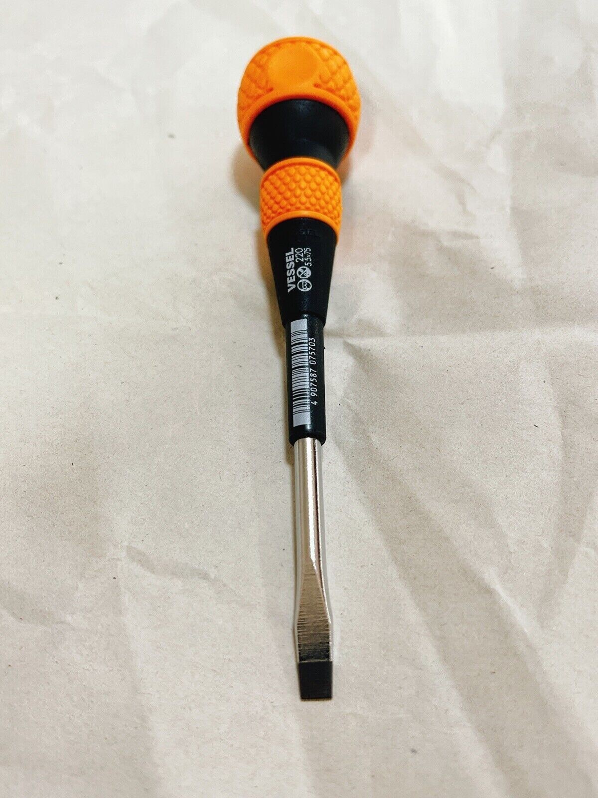 VESSEL Ball Grip Screwdriver No.220 Clip Remover CR×120 970 7-piece set JIS new