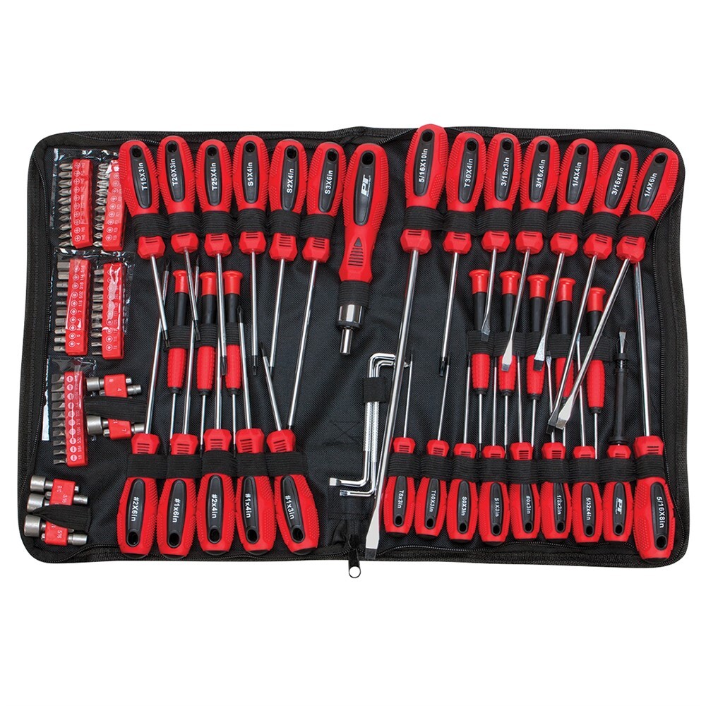 Performance Tool® 100-Pc Screwdriver Set with Pouch #WL-W1721