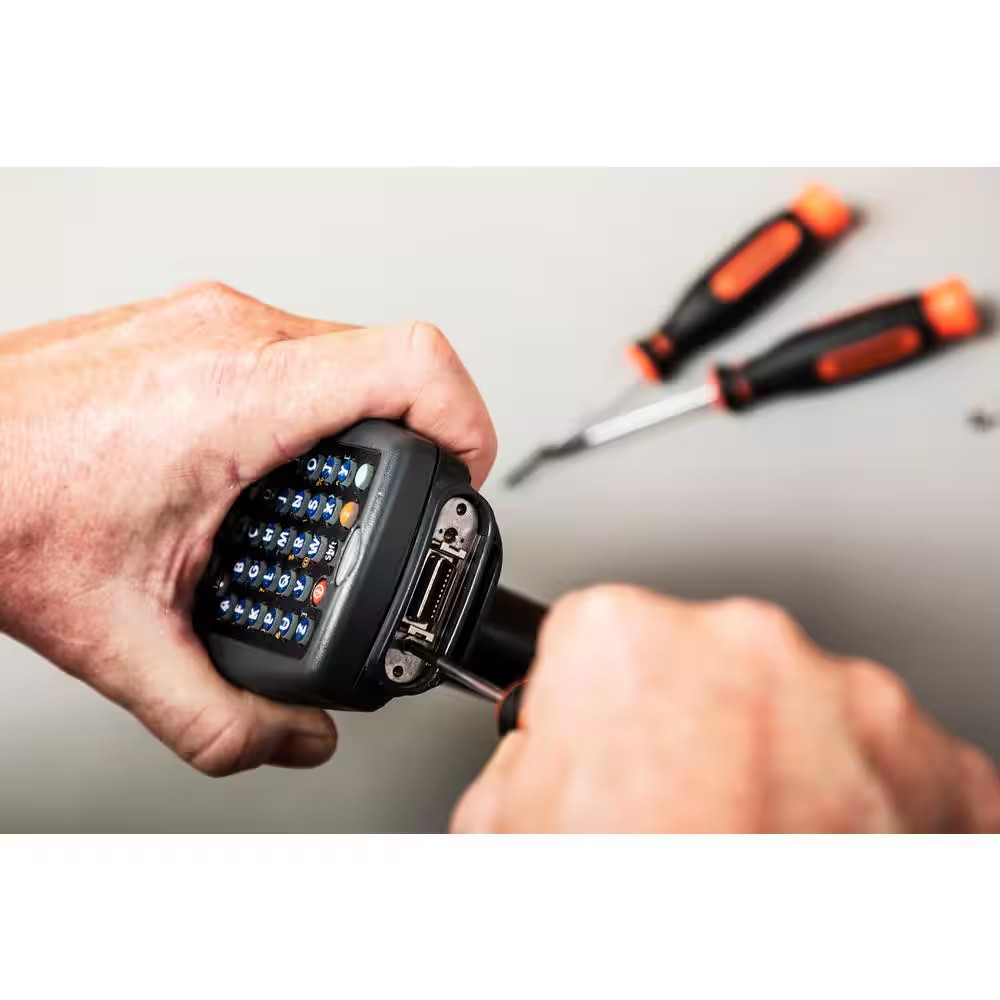Phillips, Slotted, and Torx Precision Screwdriver Set with Dual Material Handles