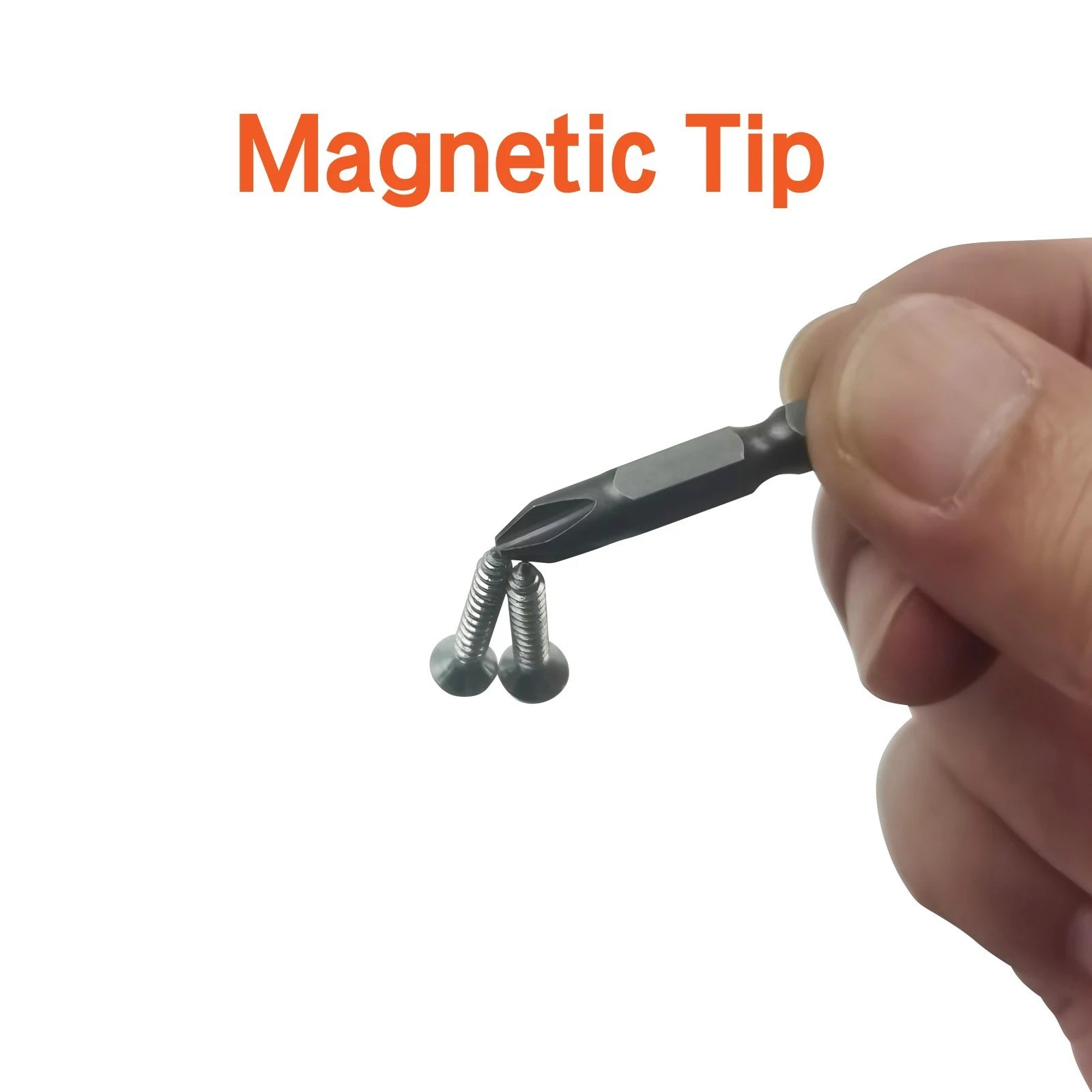 6Pcs 35Mm JIS Screwdriver Bit Set with Magnetic Tip, 1/4 Hex Shank, S2 Alloy_Ste