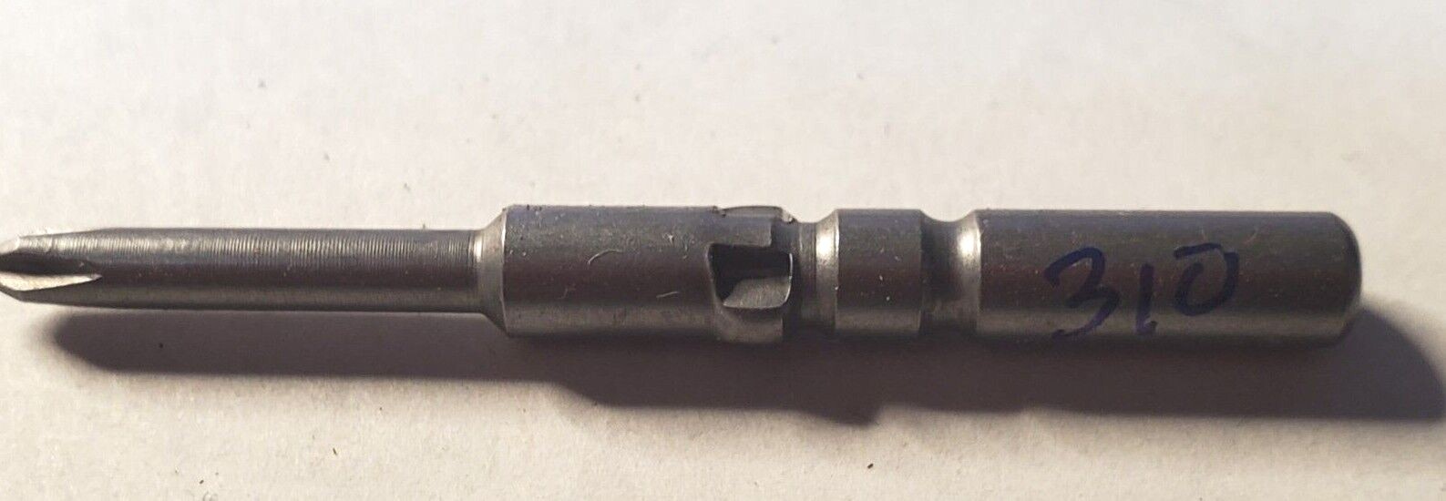 5mm Round Shank Phillips Screwdriver Bits Magnetic Torque numbers 1, 1/2, 0, new