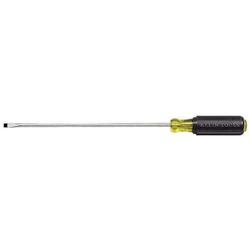 Klein Tools 608-4 1/8″ Cabinet Tip Miniature Screwdriver with 4″ Round Shank