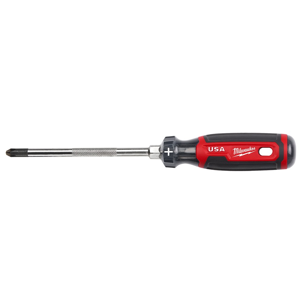 Milwaukee MT203 #3 Phillips 6″ Cushion Grip Screwdriver USA