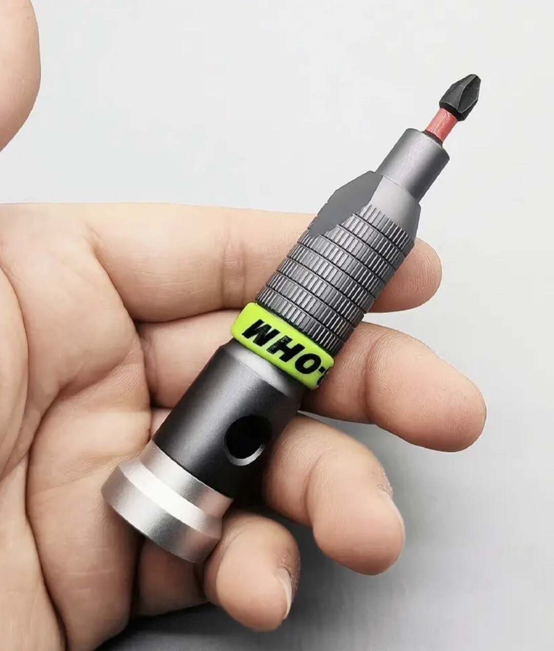 Precision Aluminum Alloy Handle for Shank 1/4″ Bits Comfortable Mini ScrewDriver