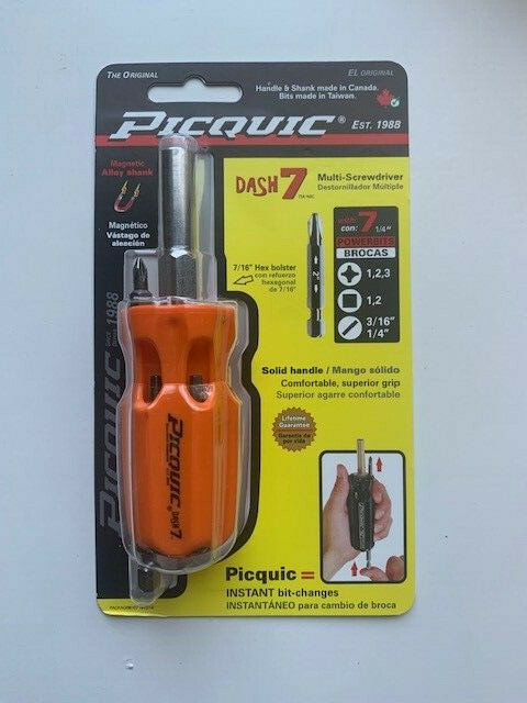 PICQUIC DASH 7 / TEENY TURNER Screwdrivers – Orange