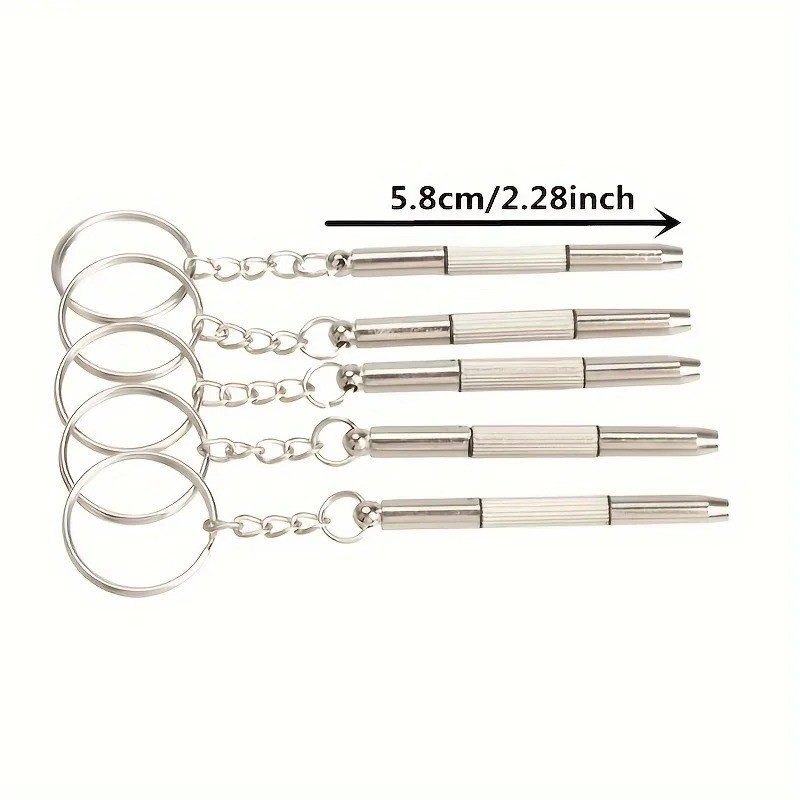 Mini 3-in-1 Glasses Screwdriver Set Spectacle Watch Sunglass Repair Kit