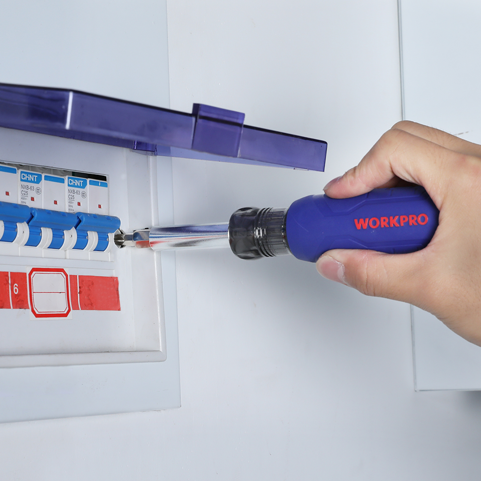 WORKPRO 11-in-1 Screwdriver/Nut Driver Set Tool Philips/Slotted/Torx/Square 3Nut