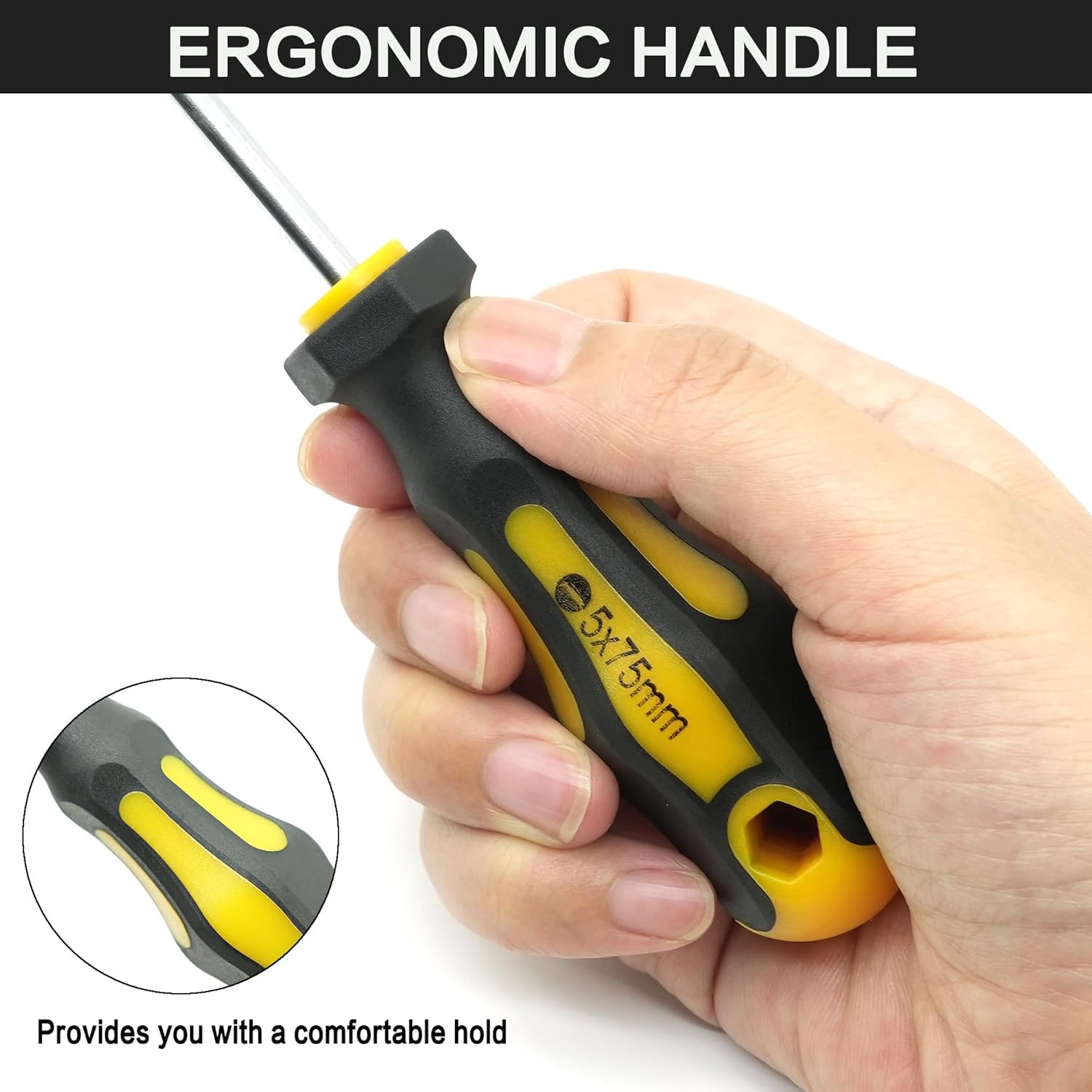 43Pcs Magnetic Screwdriver Set Slotted, Phillips, Hexagonal, Pozidriv, Magnetize