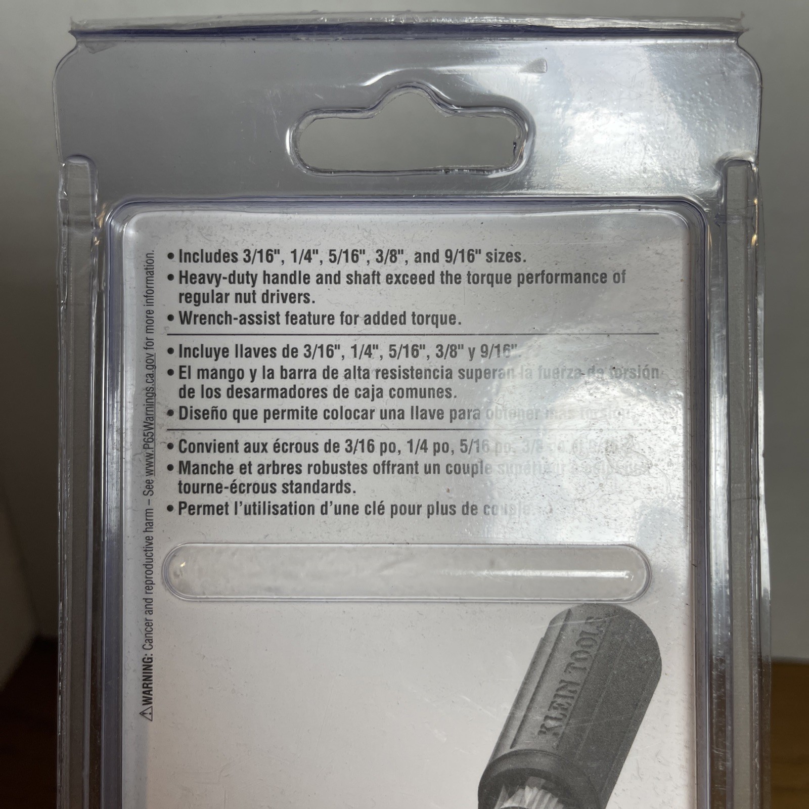Klein Tools 32801 5-In-1 Multi-Bit Screwdriver / Nut Driver, Heavy Duty