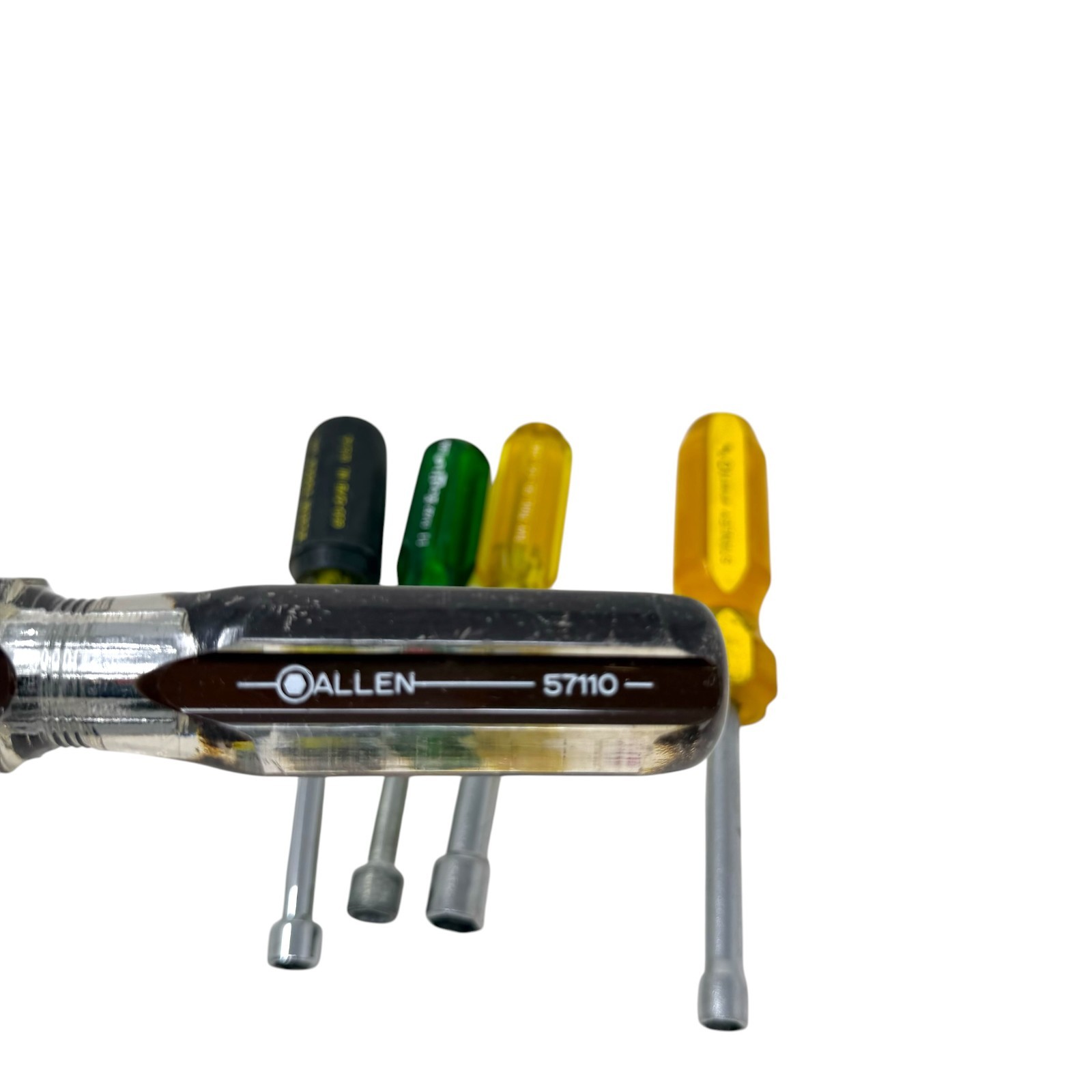Klein 630-5/16, Allen 57110, Stanley, Ivy Nut Driver Hand Tool Lot, 5 Pcs