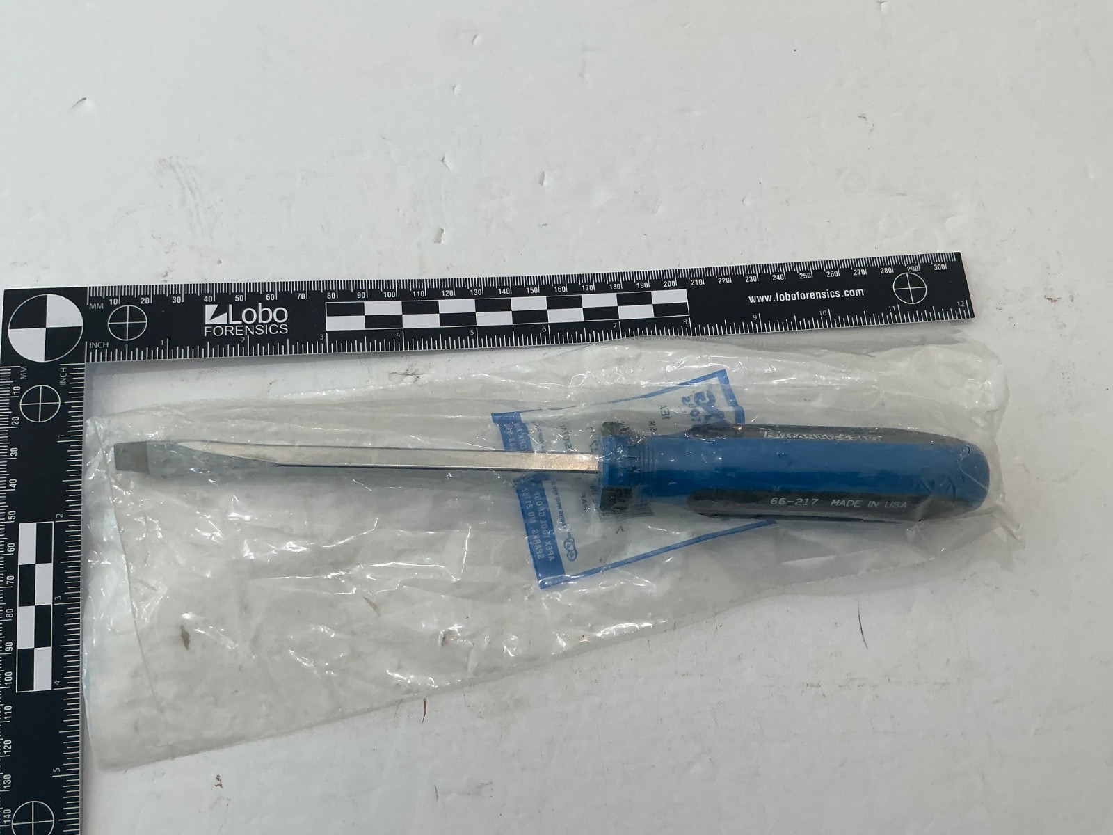 NOS Armstrong 5/16″ tip x 6″ square shaft slotted screwdriver 66-217 USA blue hd