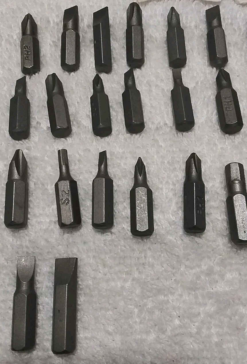 32pc. ASSORTED SIZES HEX DRIVER BIT SET