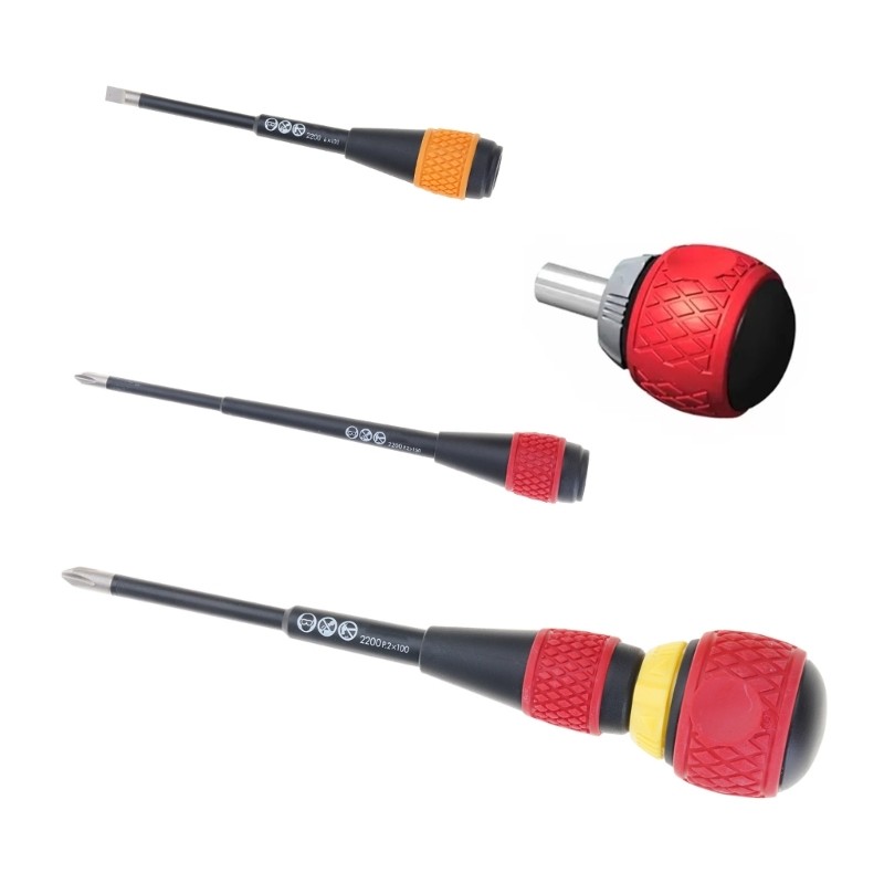 Ratchet Screwdriver Kit For Furniture Electronics Repair In Everyday Maintenance