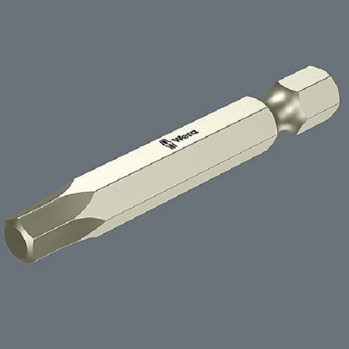 WERA 05071107001 3840/4 Bits, stainless, 5/32 x 3 1/2 inches