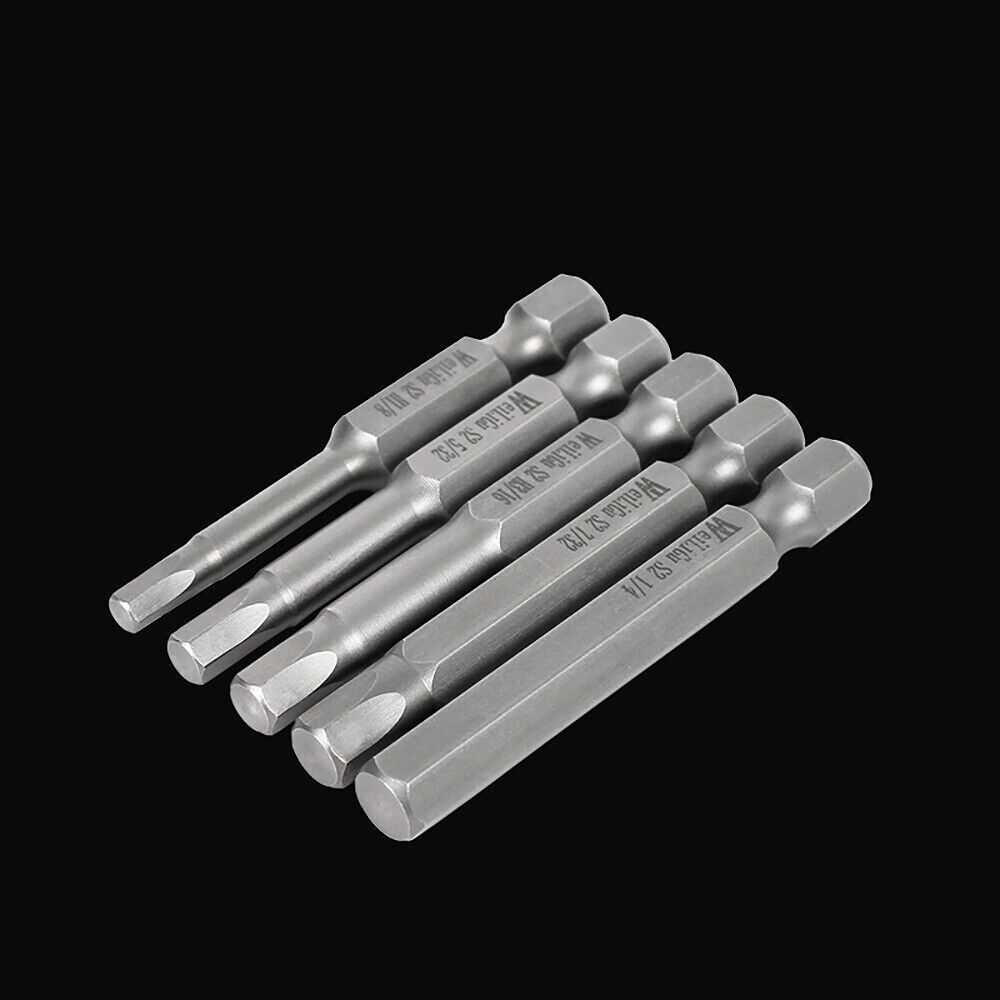 Imperial Hex Key Allen Bit Hex Screwdriver Driver Bit Hexagon Driver Power Drill