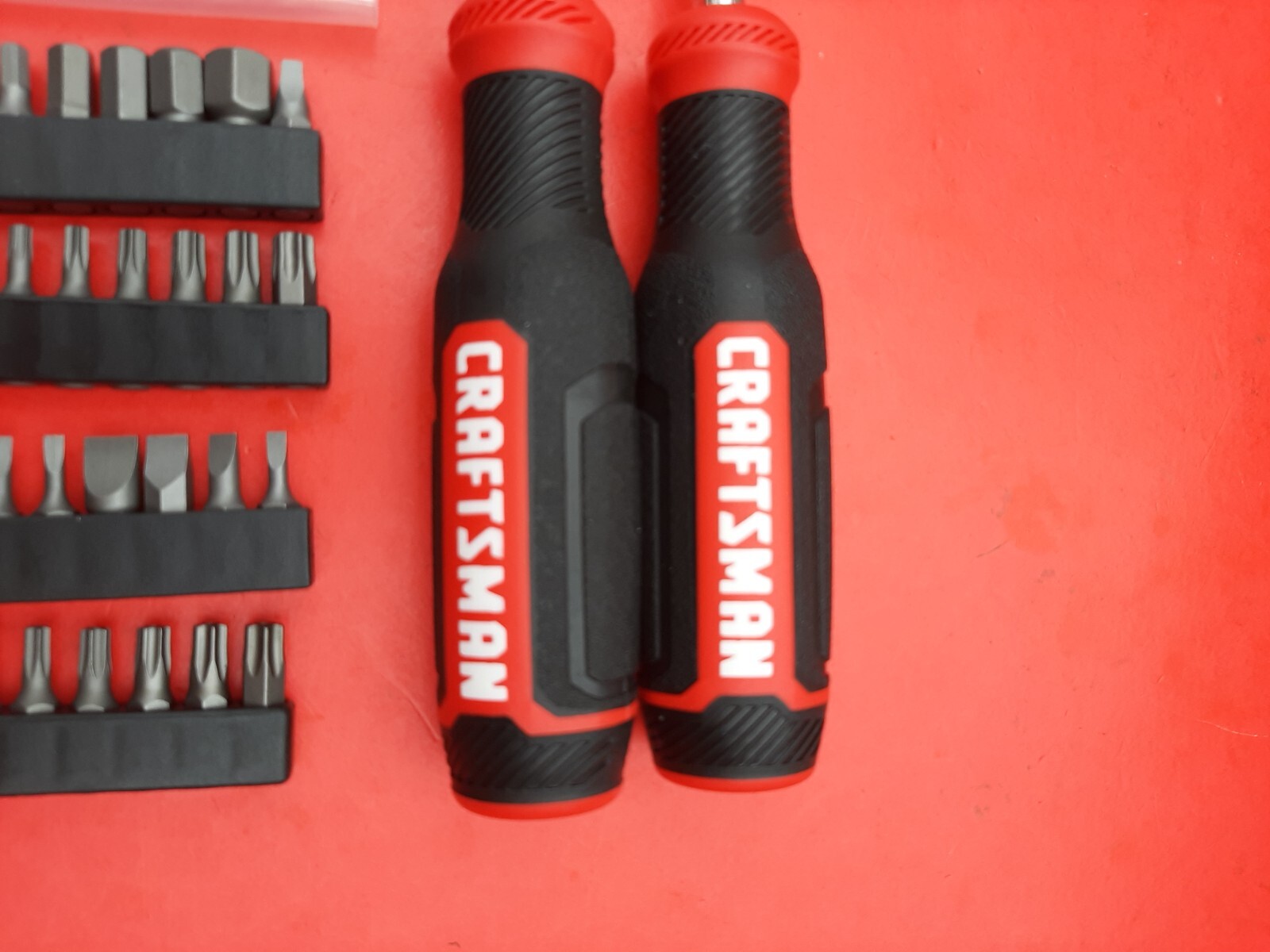 NEW 61 Piece CRAFTSMAN Magnetic Hex 1/4″ Driver Spinner HANDLE Bit Driver Set