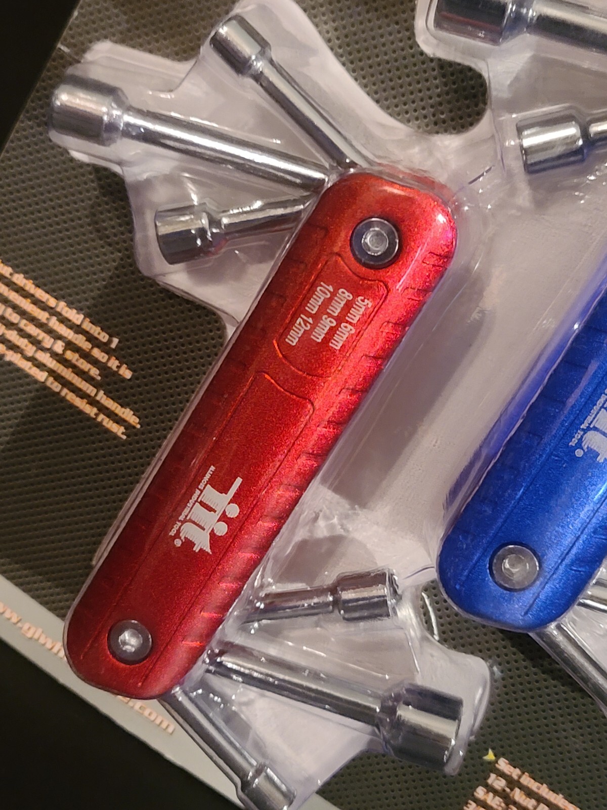 (PACK OF 2) Metric & SAE Standard Folding Compact Nut Driver Sets 12 Sizes Total