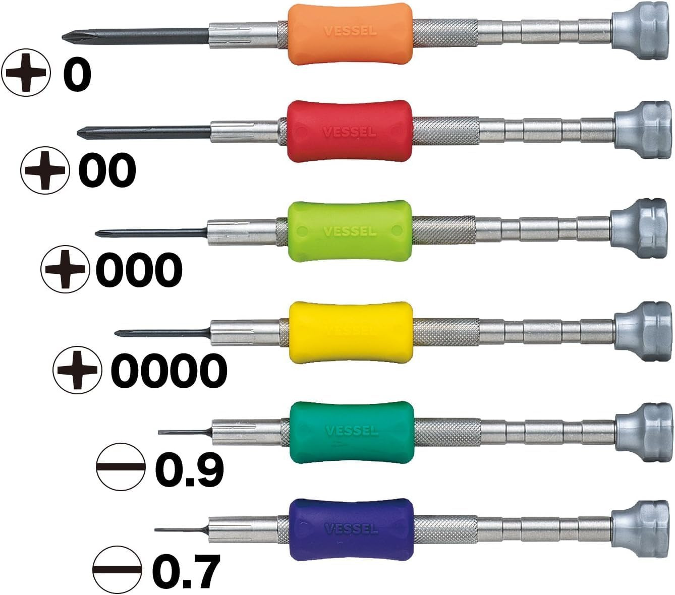 Precision Screwdriver Set TD-56S JIS Ultra Small Stainless Steel Chrome Vanadium