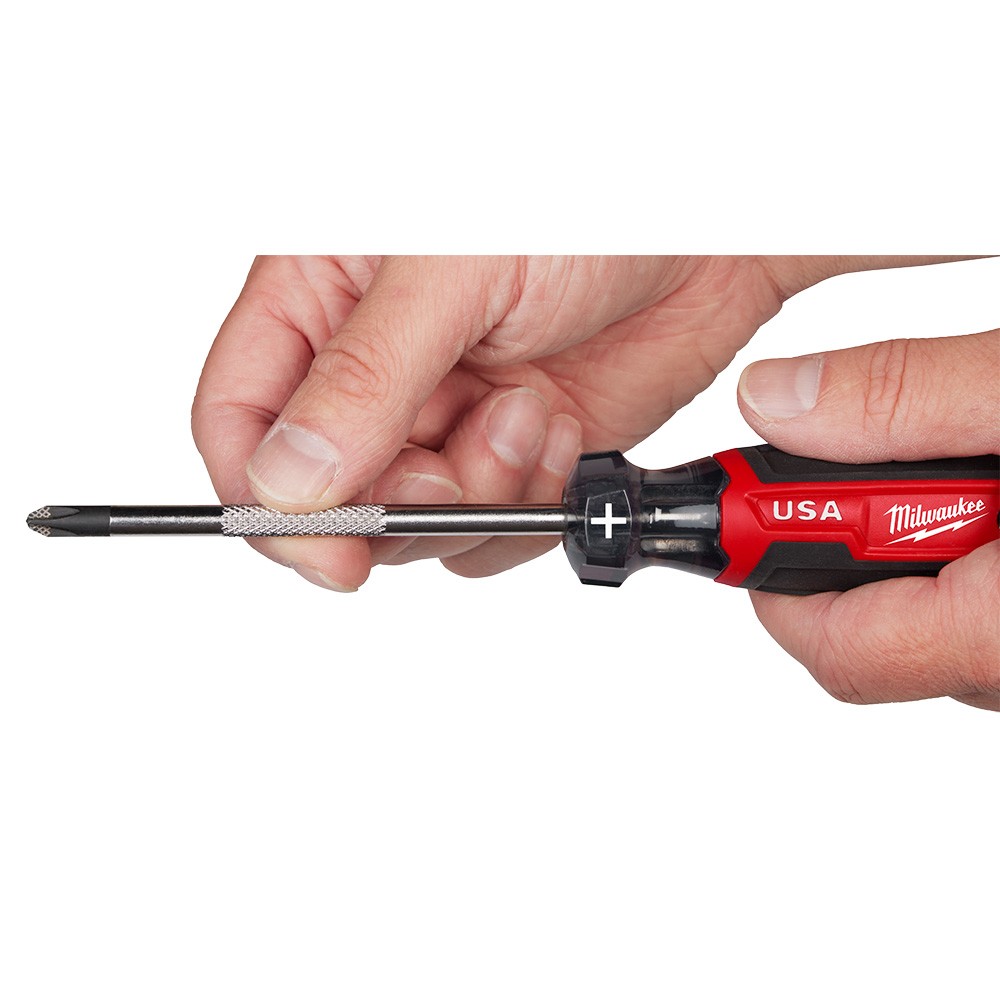 Milwaukee MT203 #3 Phillips 6″ Cushion Grip Screwdriver USA