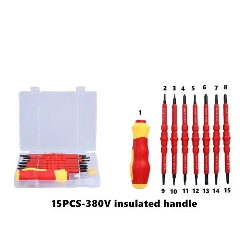 Electrician Insulated Magnetic Screwdriver Set 1000V VDE & GS Certified Pro