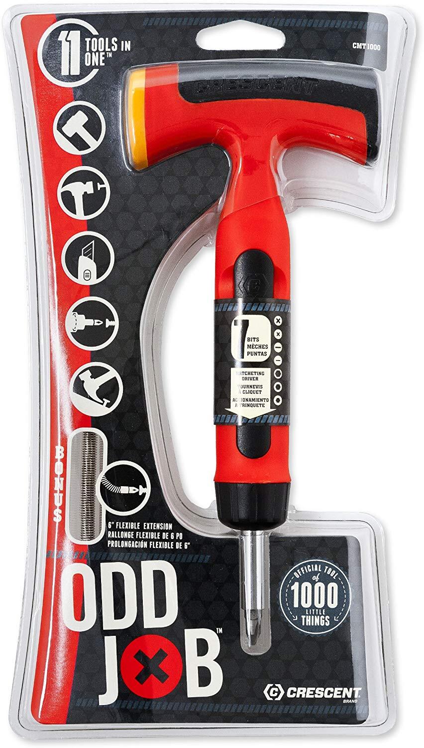 Crescent CMT1000 11 in 1 Odd Job Multi-Tool Hammer & Screwdriver