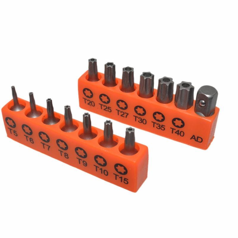 14-Piece Security Torx Bit Set Tri-Wing Hex Star Screwdriver Tamper-Proof Tools