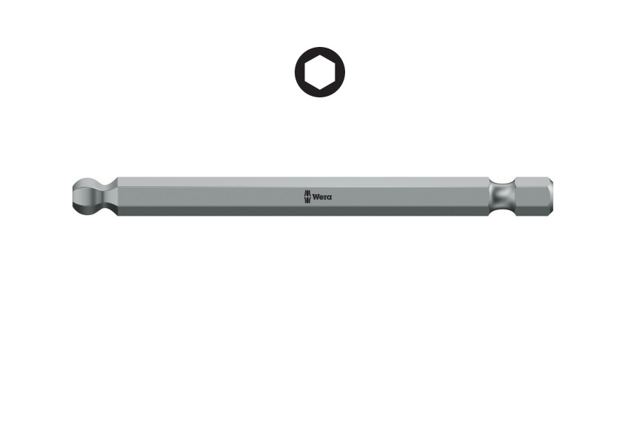 WERA 05380125001 842/4 Bits, 7/64 x 3 1/2 inches