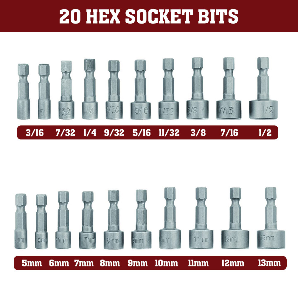 Superior Steel BS208S 208-Piece Screwdriver Security Bit Set
