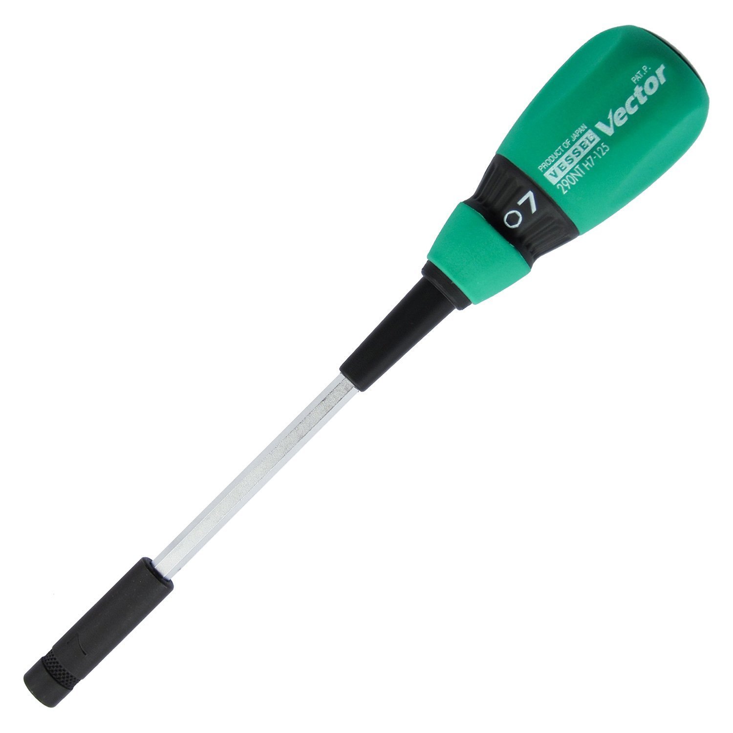 VESSEL Vector Nut Driver Across Flats 5mm – 14mm 125mm No.B-290NT made in Japan