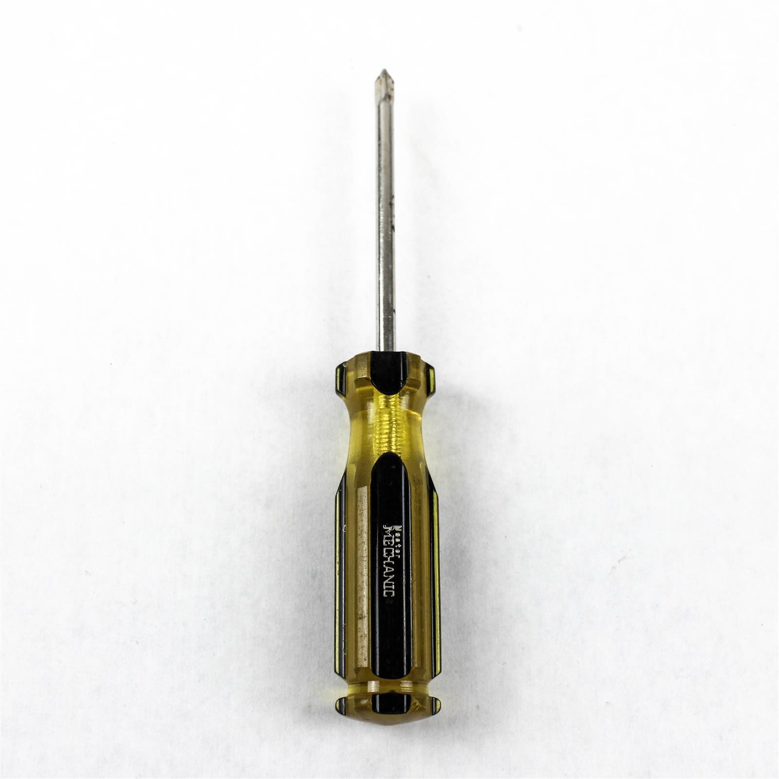 Lot of 2 Phillips Head Screwdrivers 7.5in Used Hand Tools