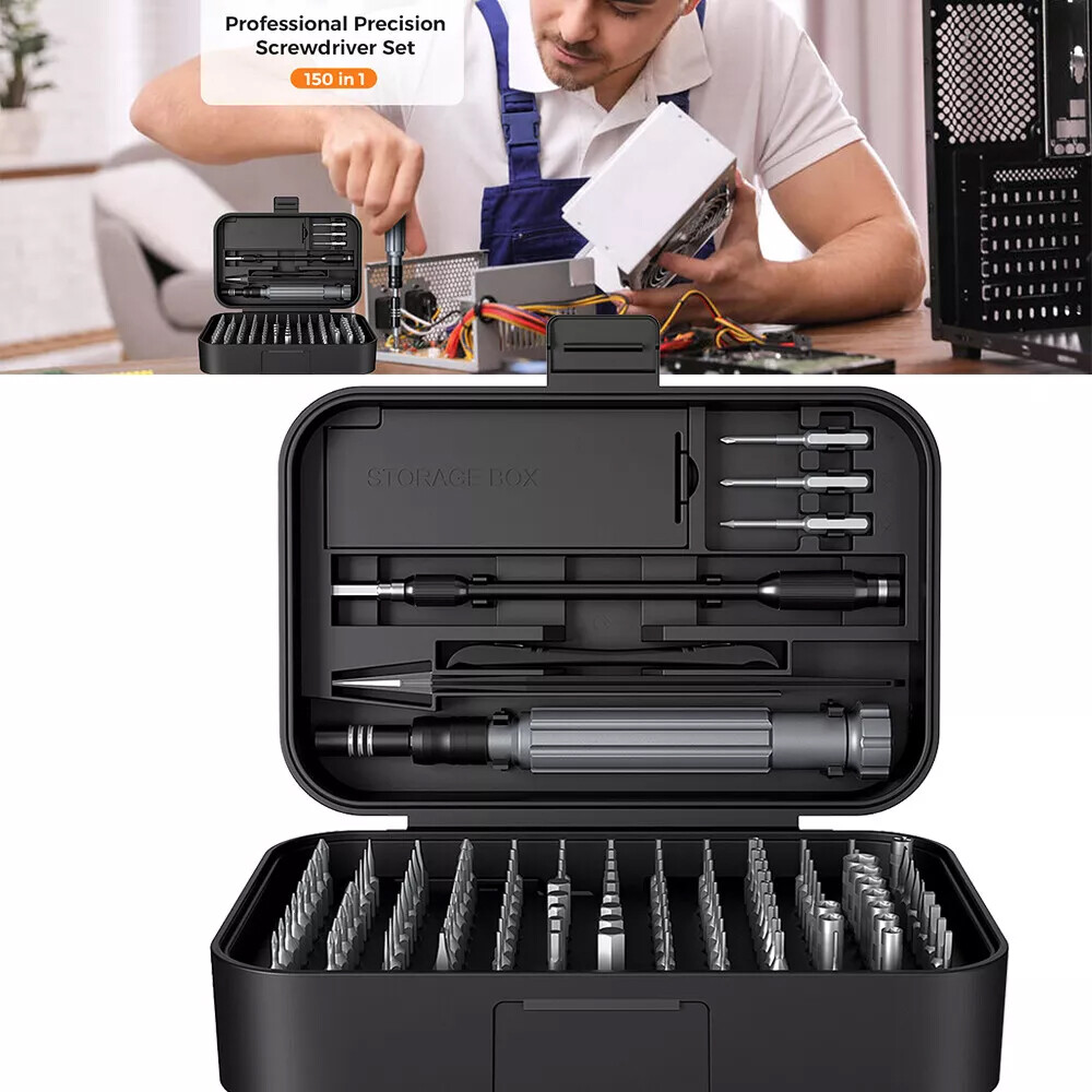 130 in 1 Precision Screwdriver Set PC Phone Laptop Electronics Repair Tool Kit