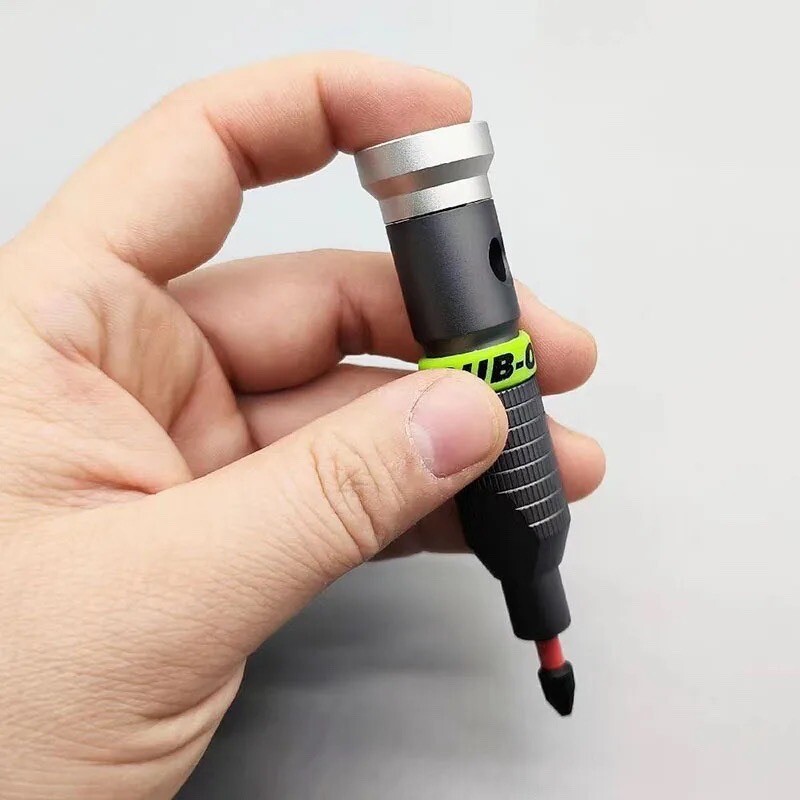 Precision Aluminum Alloy Handle for Shank 1/4″ Bits Comfortable Mini ScrewDriver