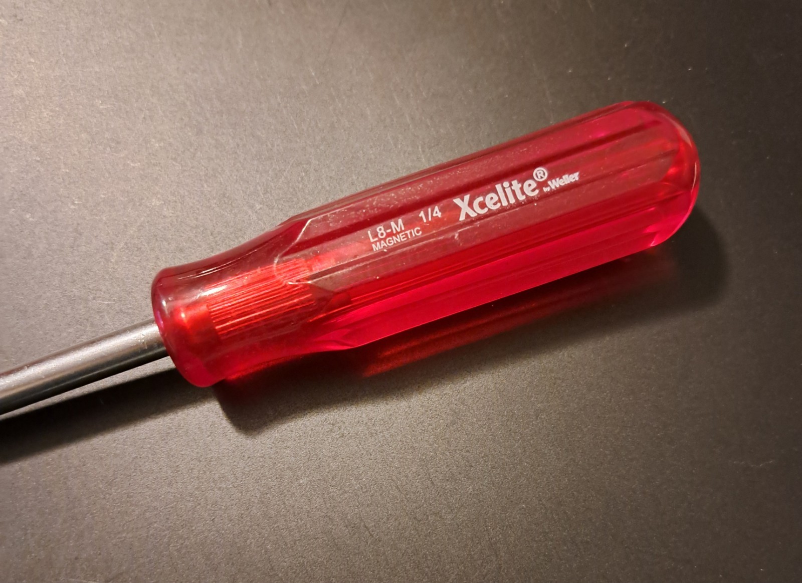 6 Xcelite WELLER LM-8 MAGNETIC 1/4″ Nut Driver Sheet Metal Chassis Screw Starter