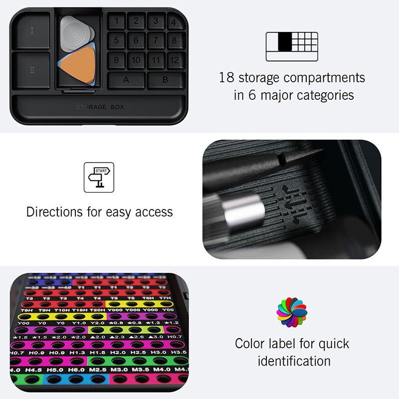 132 in 1 Precision Screwdriver Set PC Phone Computer Electronics Repair Tool Kit