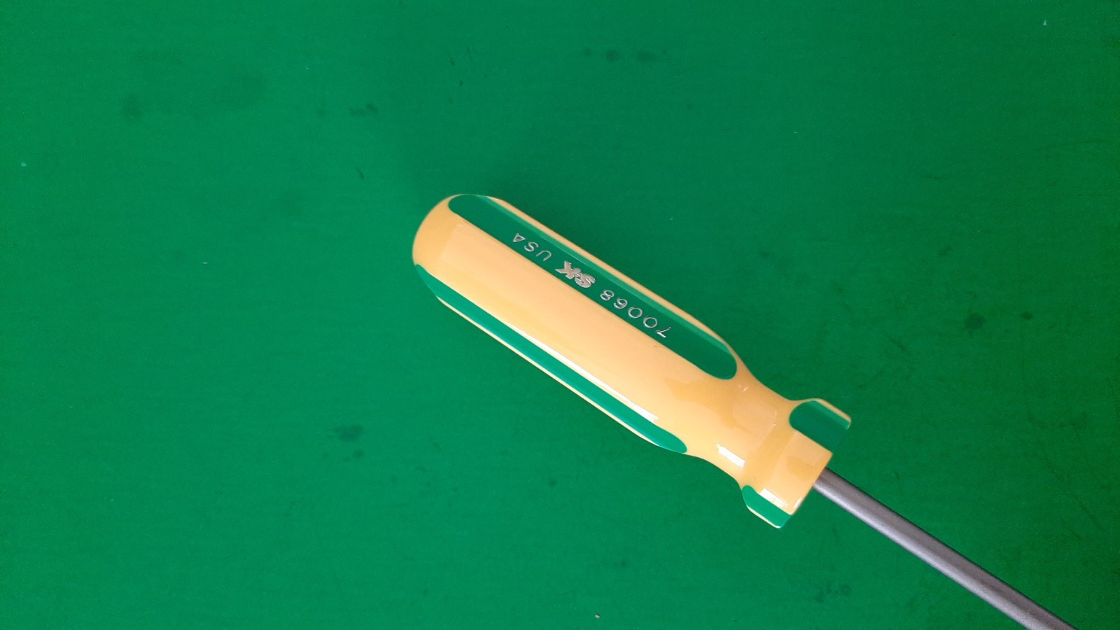 NOS NEW S-K SK TOOLS USA 70068 Falt Tip Slotted Cabinet Screwdriver 3/16″ Blade