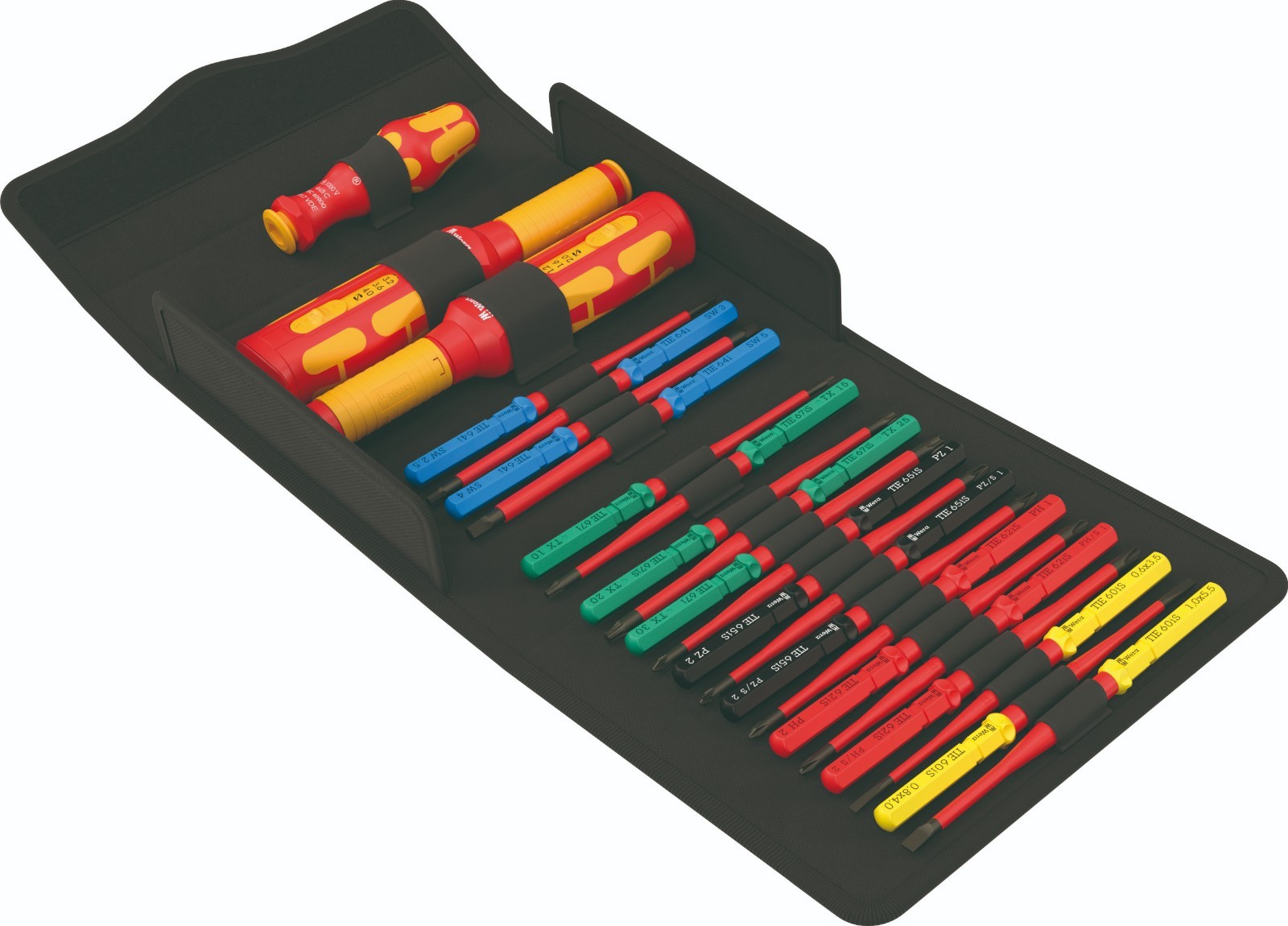 Wera Kraftform Kompakt VDE Safe Torque Speed Control Cabinet Set 1 05006633001