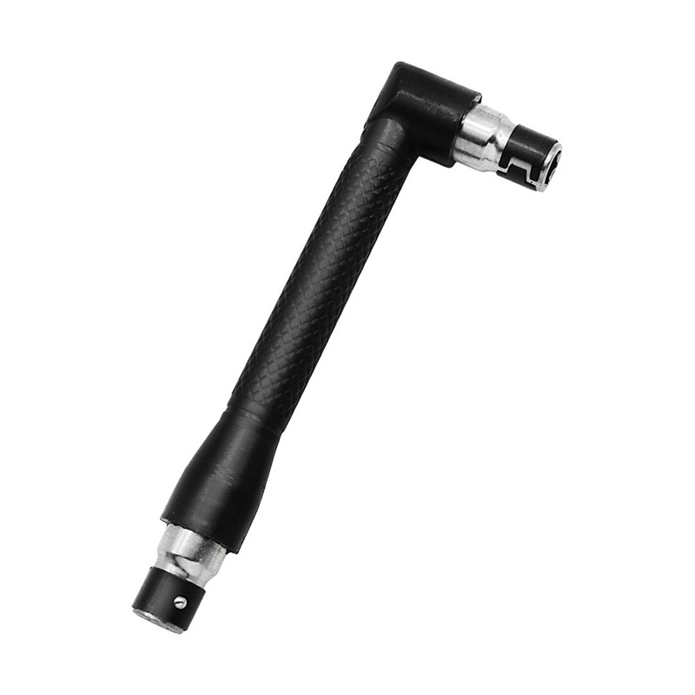 L-Shaped Dual Head 1/4″ Hex Wrench 90° Right Angle Screwdriver Adapter Tool11