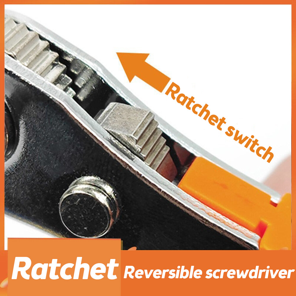 Ratcheting Right Angle Screwdriver Hex Drive 90 Degree Offset + 10pc Bits Set!