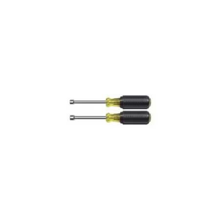 Klein Tools 630M Nut Driver Set, Magnetic Nut Drivers, 3-Inch Shafts, 2-Piece