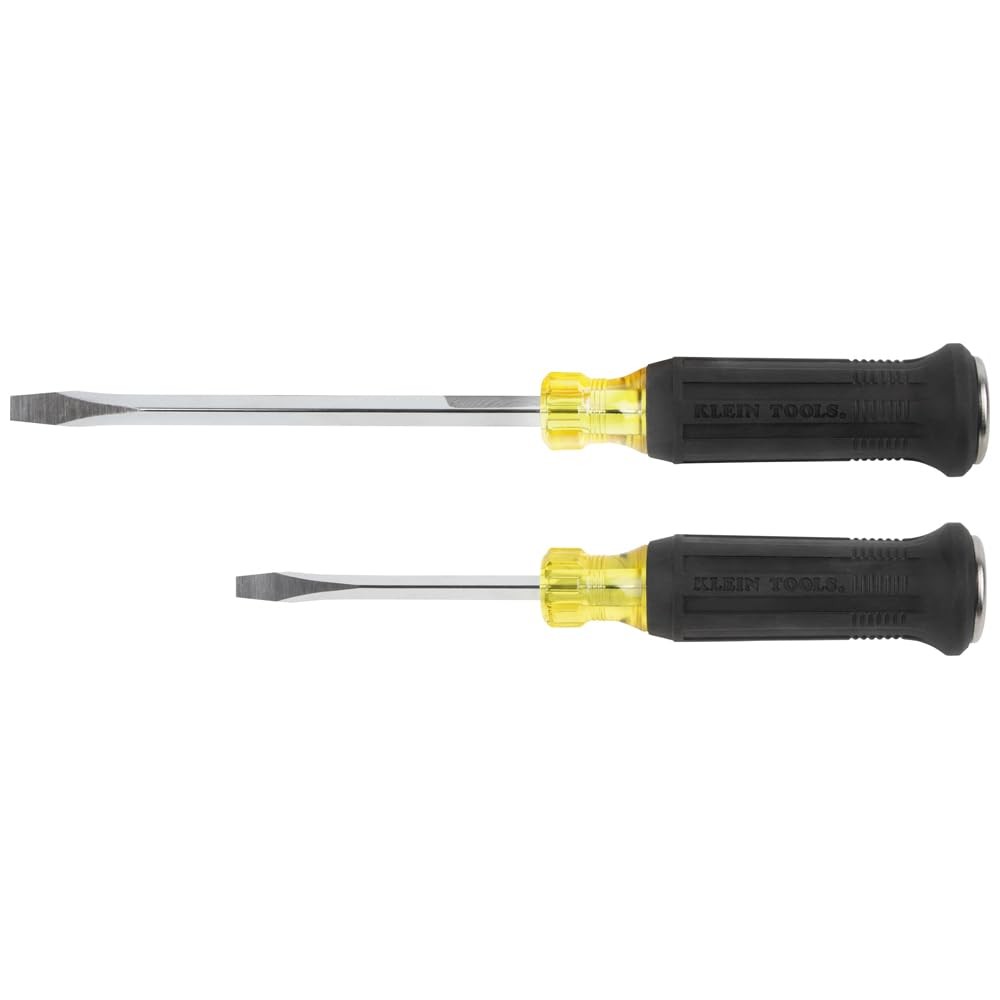 Klein Tools 2-Piece Demolition Screwdriver Set 1/4-Inch 5/16-Inch Screwdriver