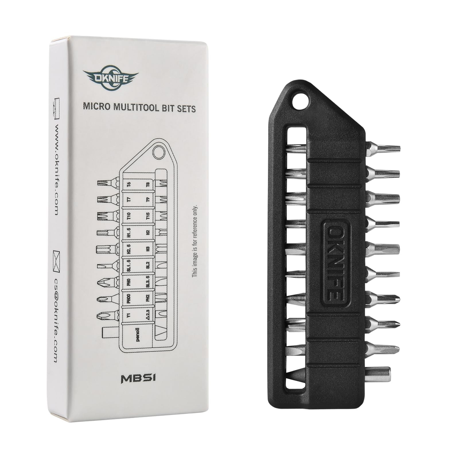 MBS1 Hex Bit Screwdriver Set 9 PCS S2 Tool Steel Hand Repair Kit