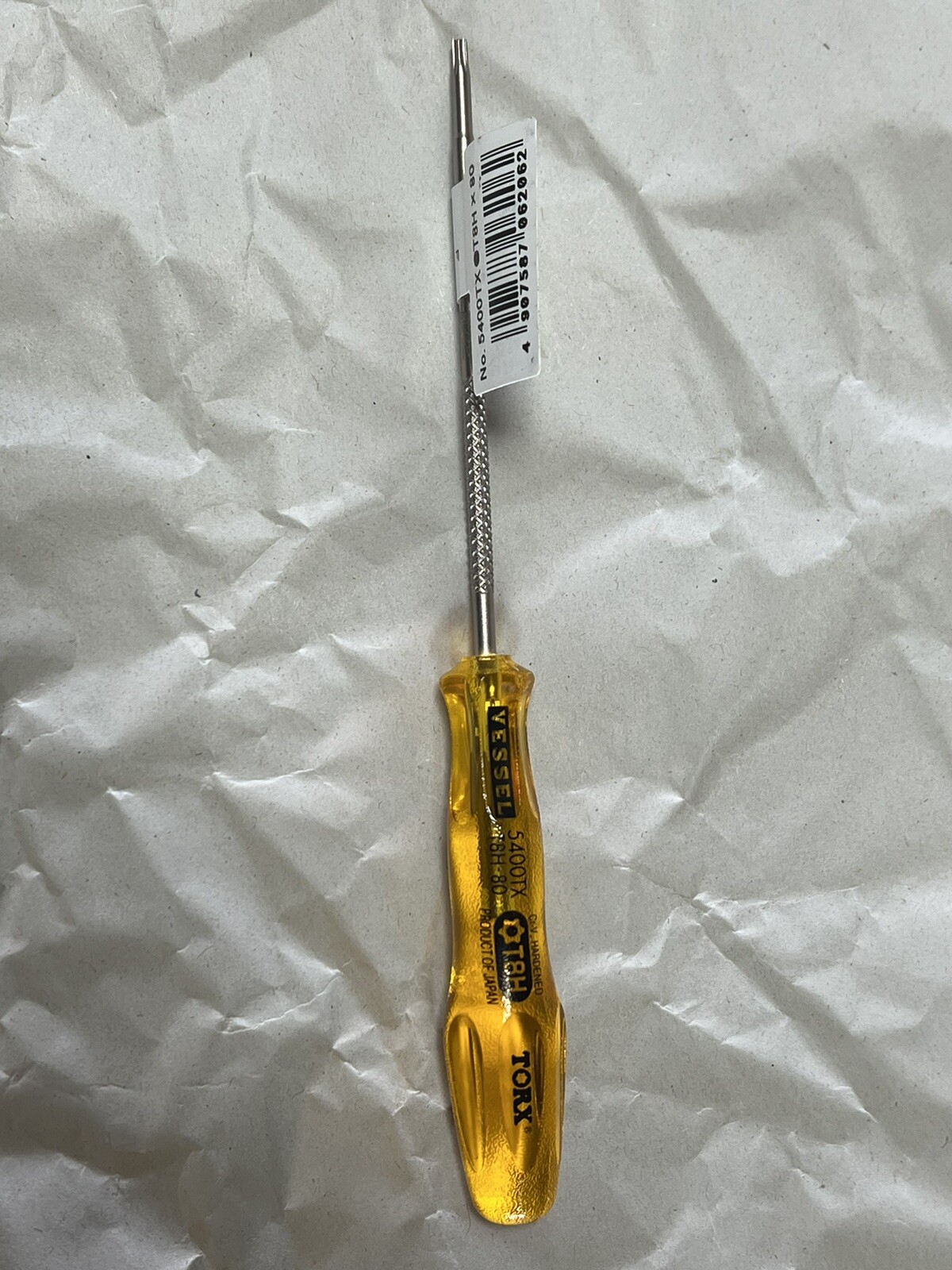 VESSEL TORX Driver 6-piece set 5400TX Power Grip T5 T6 T7H T8H T9H T10H Japan