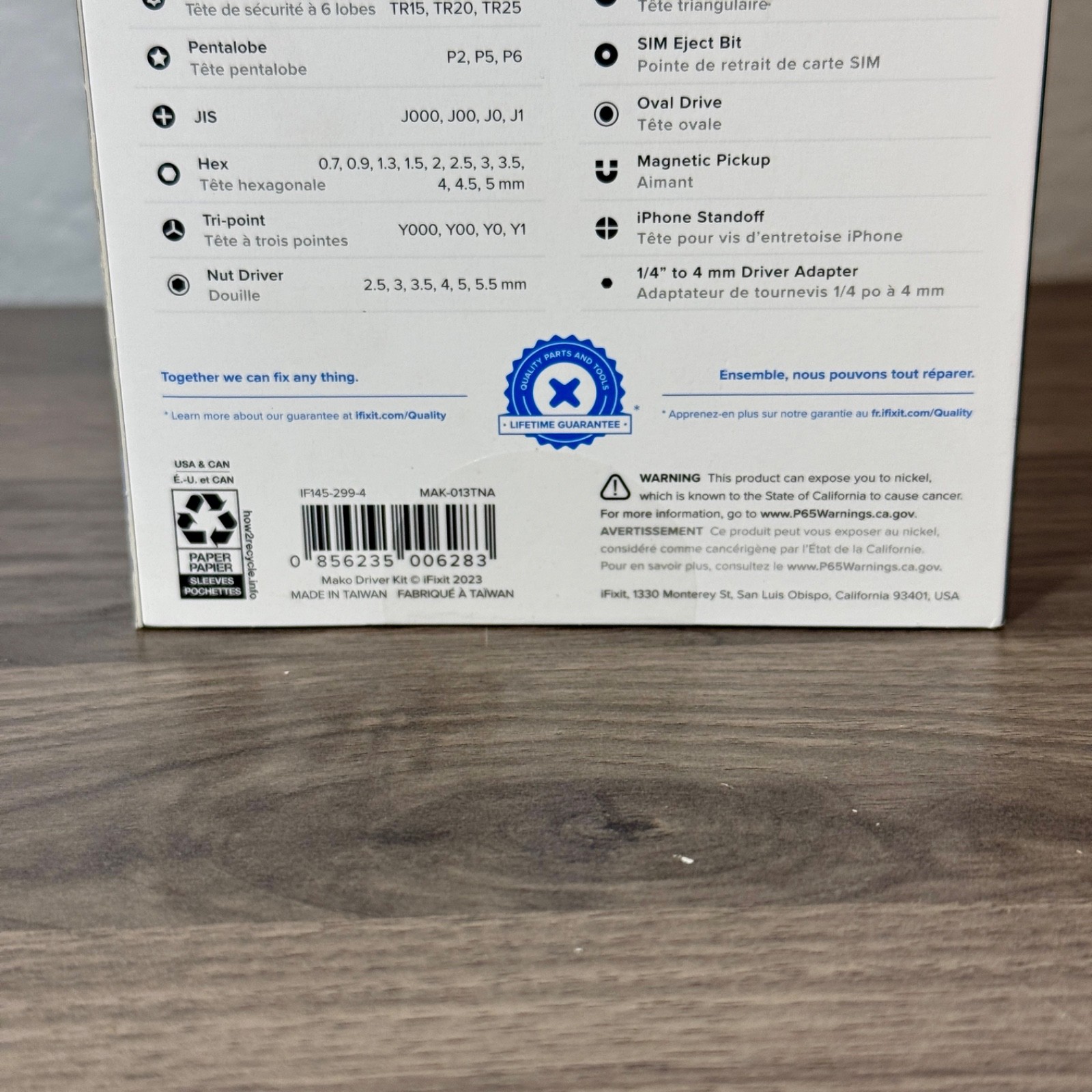 iFixit Mako Driver Kit 64 Piece Precision Bits for Tech Repair IF145-299-4
