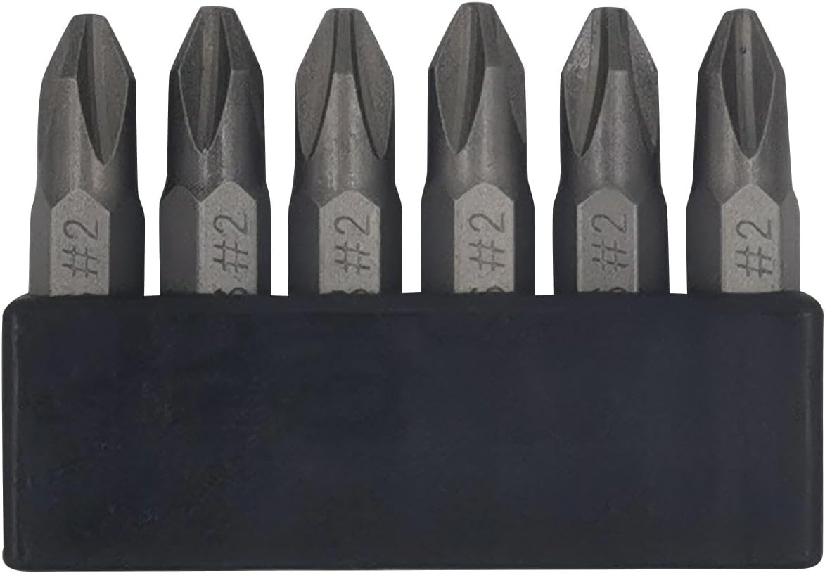 6Pcs JIS Screwdriver Bit Set – 35mm S2 Steel with Magnetic Tip for Precision …