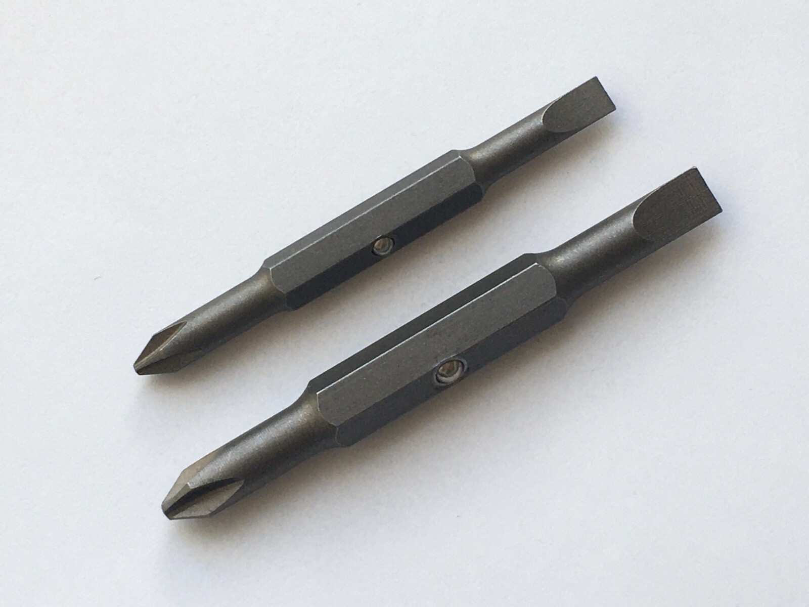 Double Ended Replacement Bits for 6 In 1 Screwdriver (Phillips & Slotted)