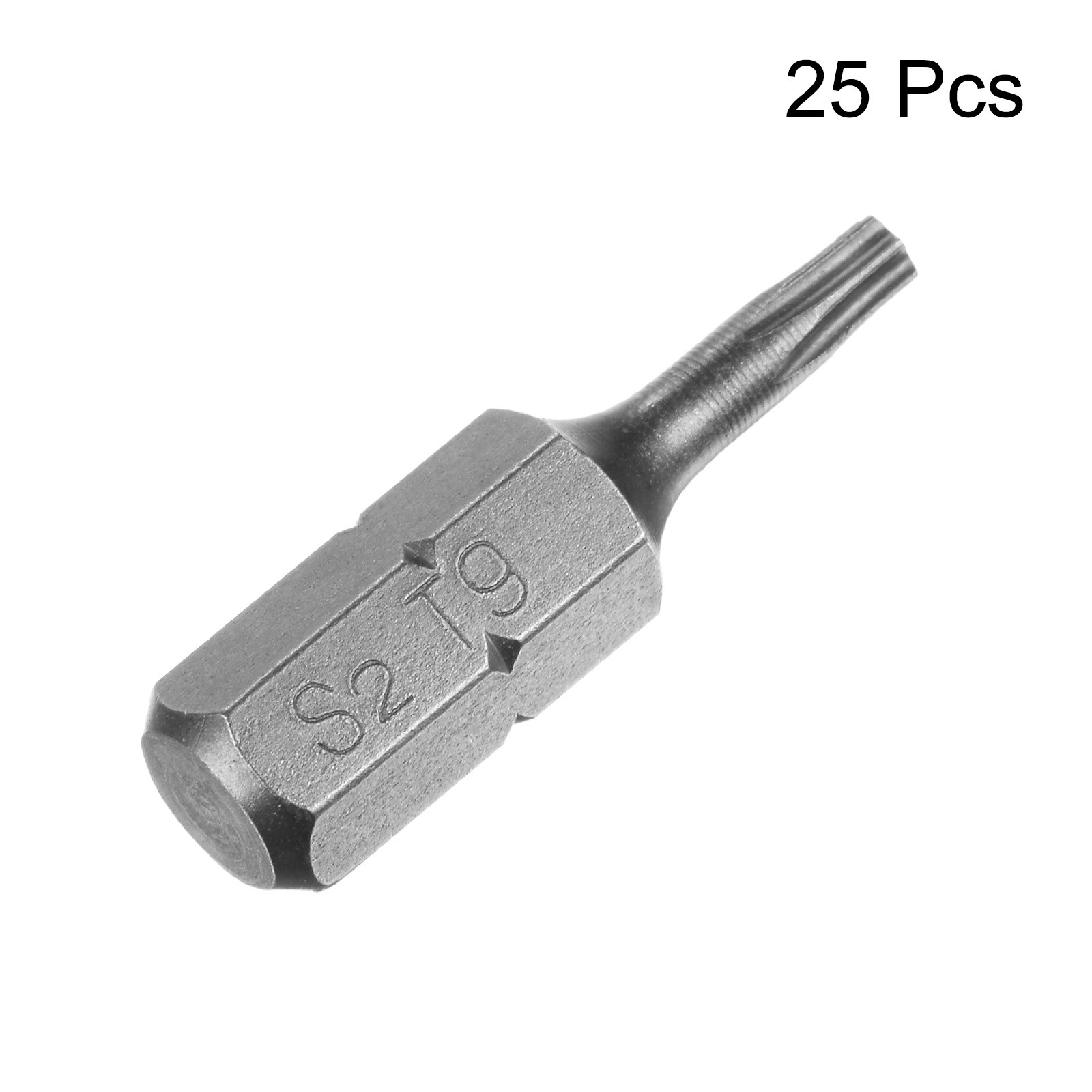 Torx Bits 1/4″ Magnetic Screwdriver T9 Screw Driver Bit S2 Alloy Steel 25pcs