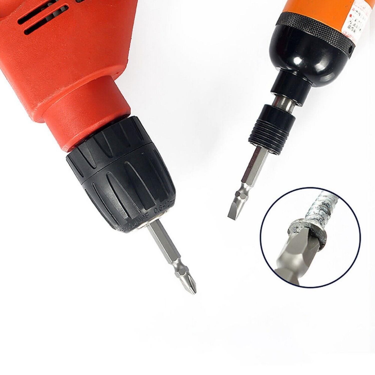 PH2 Magnetic Hex Shank Phillips Slotted Double End Bit Screwdriver Bits 6mm Tip