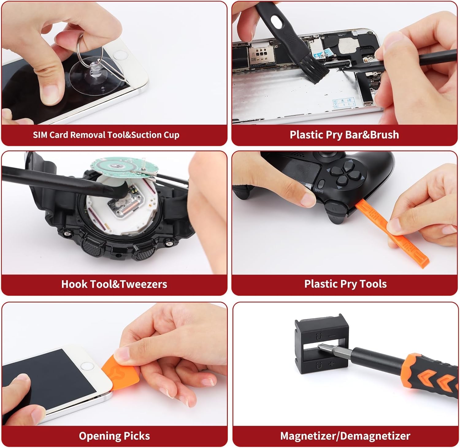 58 in 1 Small Precision Screwdriver Set Magnetic Mini Screwdriver Set Watch