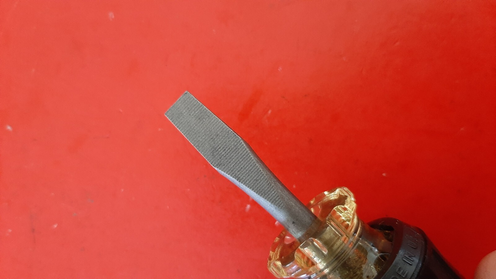 NOS NEW WILLIAMS TOOLS 1/4″ FLAT TIP Stubby Soft Grip SCREWDRIVER DSG-62